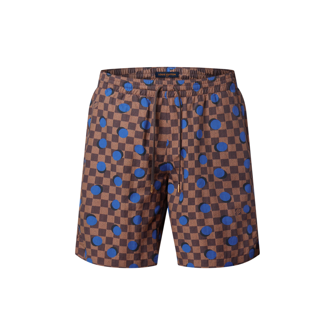 Damier Swim Shorts - Men - Ready-to-Wear | LOUIS VUITTON ®